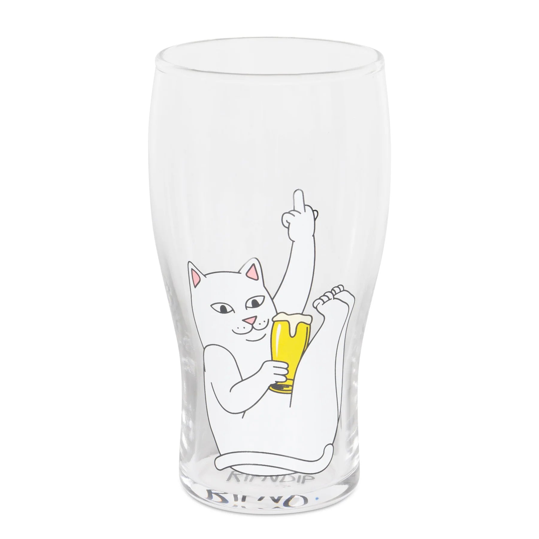 Pack de 4 Copos Ripndip - Half Full Beer Glass (Clear)