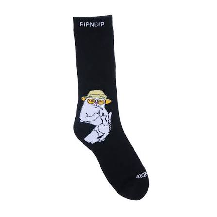 Meia Ripndip - Nermal S Thompson Socks (Black)