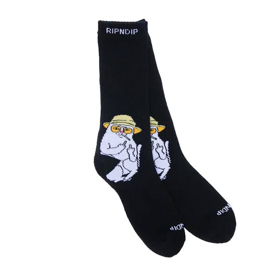 Meia Ripndip - Nermal S Thompson Socks (Black)