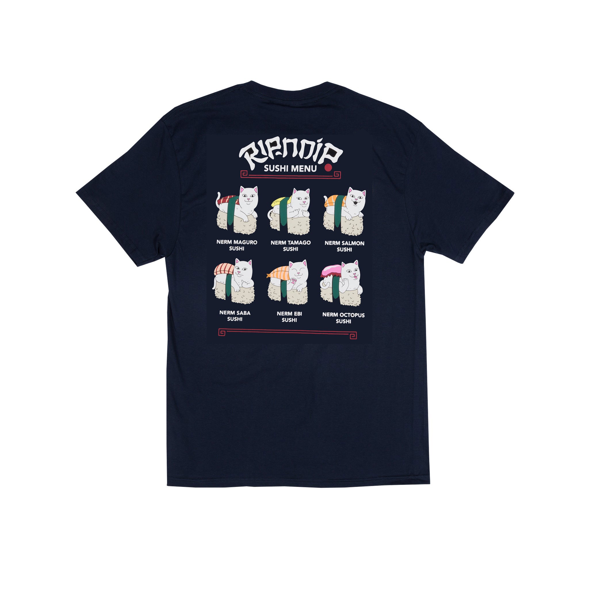 Camiseta RIPNDIP - Sushi Nerm Tee (Navy)